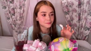 ASMR EATING CANDY|MARSHMALLOW| COTTON CANDY/АСМР ИТИНГ СЛАДОСТЕЙ|МАРШМЕЛЛОУ|СЛАДКАЯ ВАТА