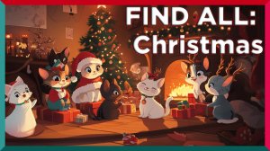 НАЙДИ ВСЁ: Рождество ★ FIND ALL: Christmas ★ Игра Полностью