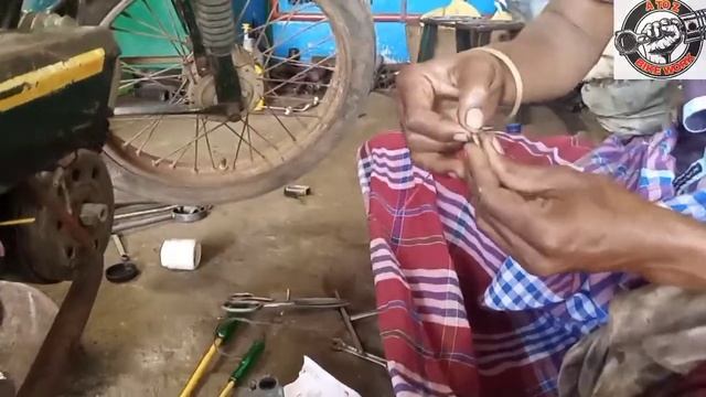 TVS50 Carburetor Cleaning problemSolved#carburetorcleaning#ATOZBIKEWORK#Tamilbikework#Tvs50