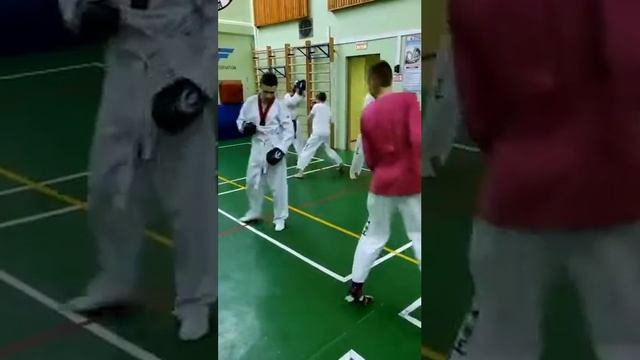 Инклюзивная тренировка тхэквондо