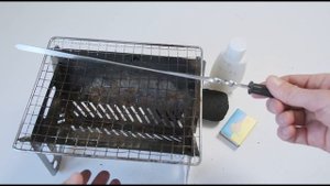 Мини мангал 500 грамм за 10 долларов, реальный опыт использования походного складного мангала