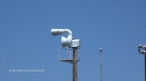 ACA Allertor 125 Siren Test, Brown Deer, WI (Alert & Attack) - 6/13/18