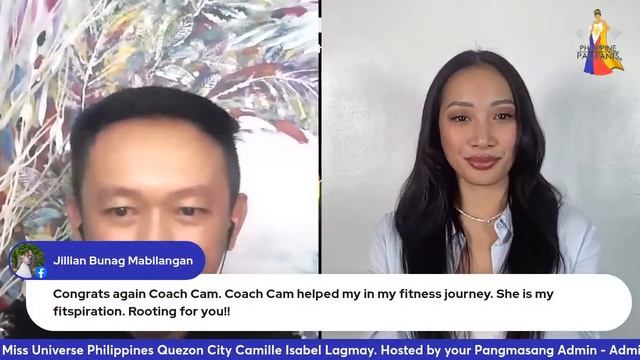 Miss Universe Philippines Quezon City 2024 Camille Isabel Lagmay - Live Interview