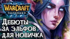 Дебюты за Ночных Эльфов для новичка: Разбираемся в Warcraft 3 Reforged