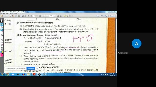 TYBSc-Potentiometer-pH of Buffer Solution by Potentiometer смотреть онлайн