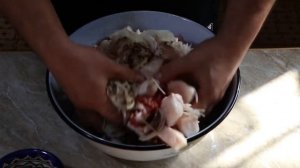 Шашлык из говядини_Узбекская кухня