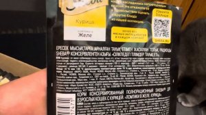 Купил огромную коробку корма Sheba!