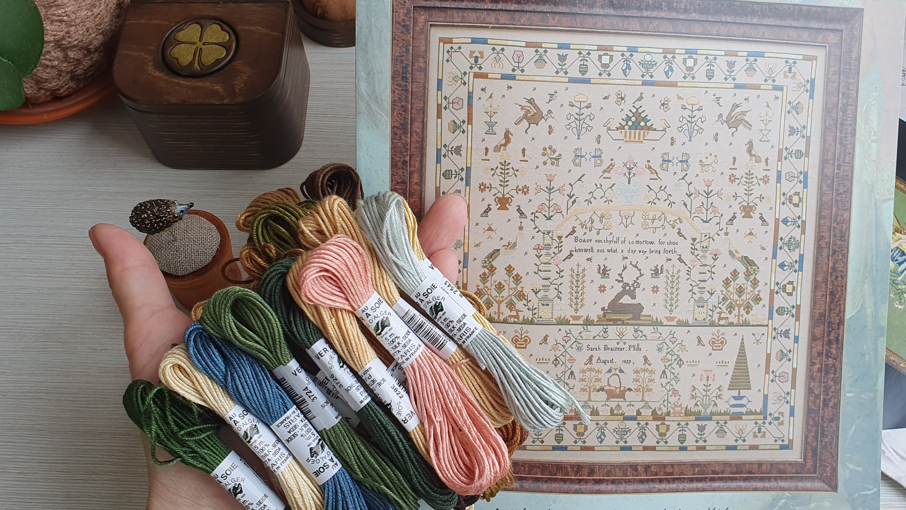 ВЫШИВКА КРЕСТИКОМ ПЛАНЫ НА ОСЕНЬ 2021.Наборы для вышивки выбираем вместе! смотреть онлайн