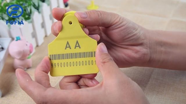 Custom Rabbit Ear Tag Electronic RFID Animal Ear Tags Numbered For Earings смотреть онлайн