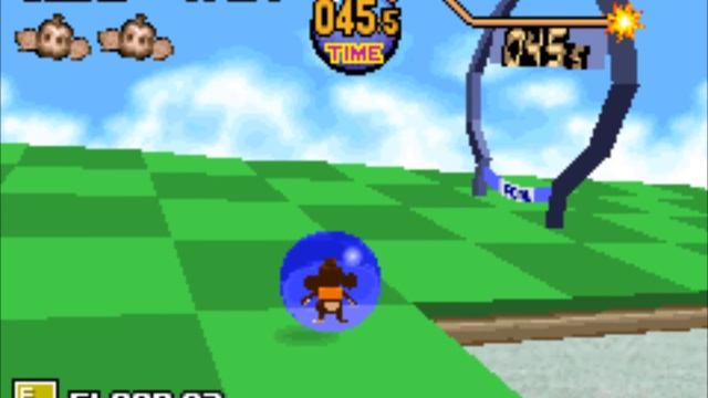 Super Monkey Ball Jr. (2002) [GBA]