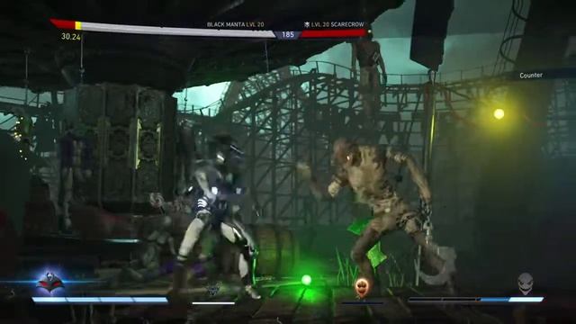Injustice 2 Black Manta Arcade Tower Fun IV смотреть онлайн