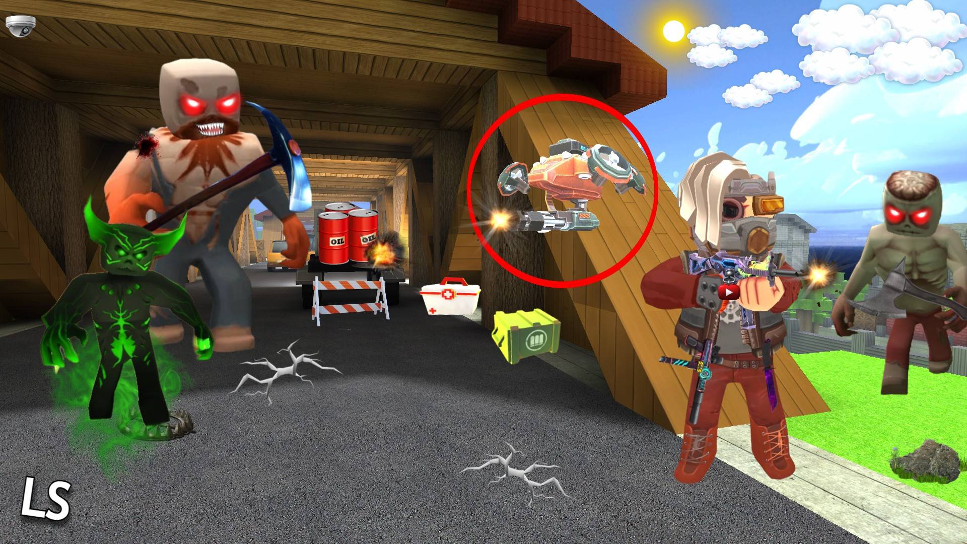 ПАДАЛЬЩИК С ДРОНОМ ПРОТИВ ЗОМБИ-ГИГАНТА ЭТО ЖЕСТЬ! #кубум #kuboom смотреть онлайн