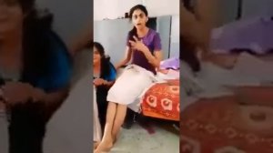 Indian girls changing clothes in hostel