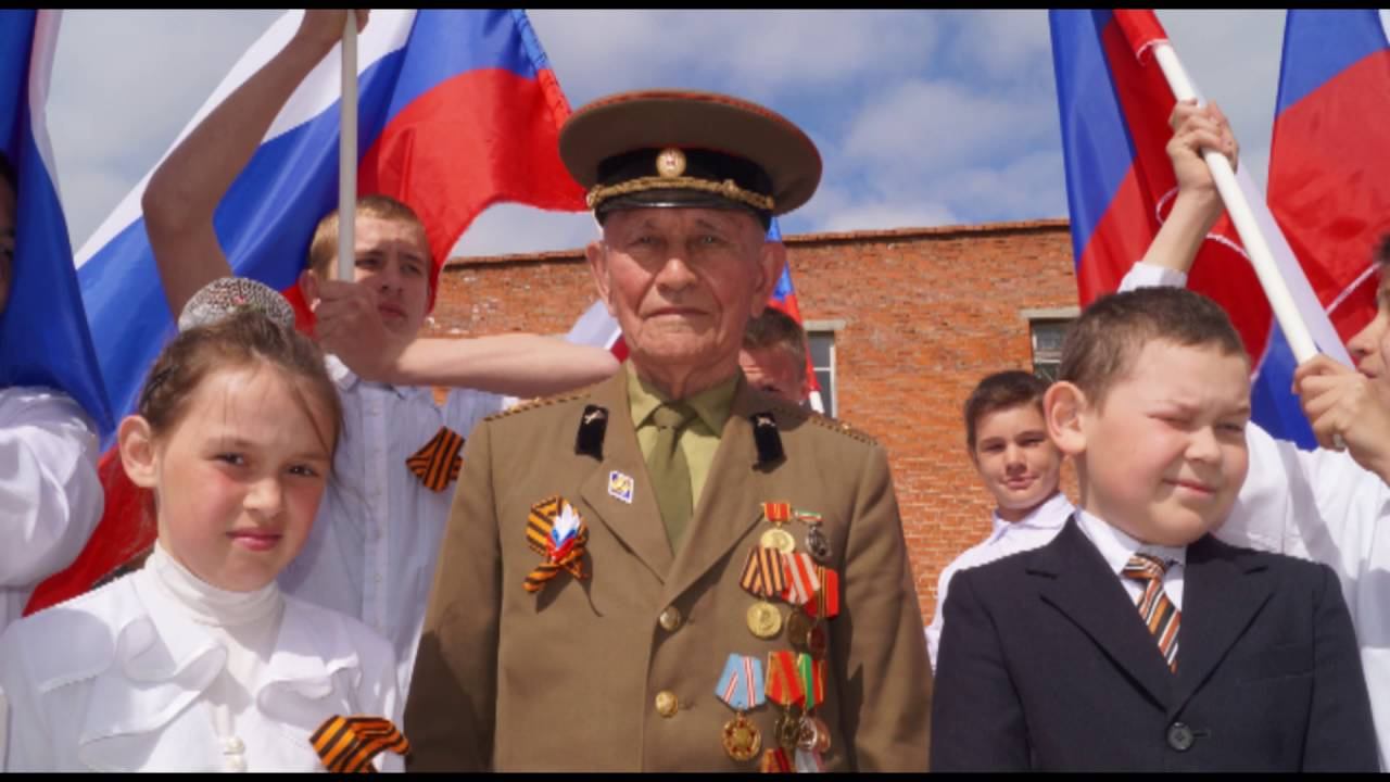 Бессмертный полк в селе Бизяки смотреть онлайн