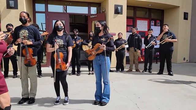 Mariachi Chavez perform on Cesar Chavez Day March 31, 2022