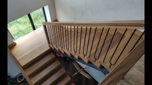 Лестница и перила из Пинтерест. Pinterest stair project