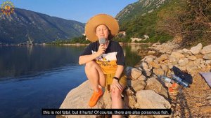 About the underwater world of the Adriatic Sea. My life in Montenegro. Travel. Mila Naturist.