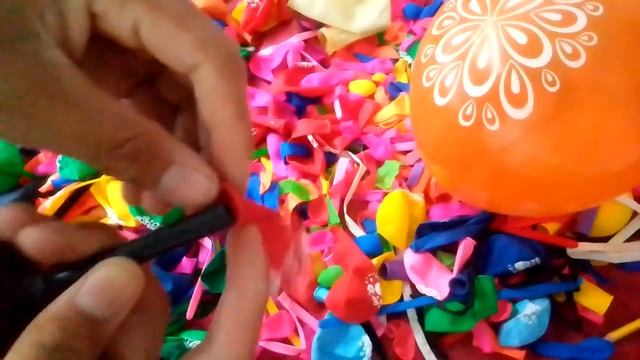 Funny balloons with color full || Outdoor balloons with satisfying