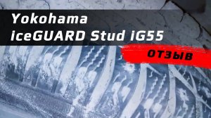 Yokoham iceGUARD Stud iG55 – отзыв владельца о зимних шинах