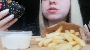 ASMR EATING/АСМР ИТИНГ 🍔🍟