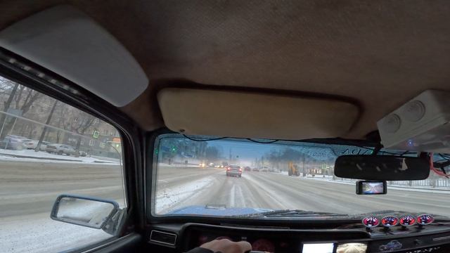 Автобудни ВАЗ 2107 по пути в гараж смотреть онлайн