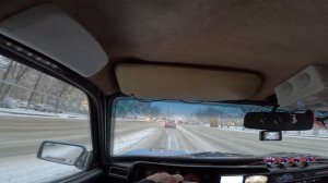 Автобудни ВАЗ 2107  по пути в гараж