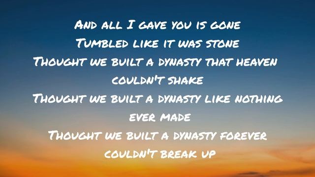 MIIA - Dynasty (Lyrics)