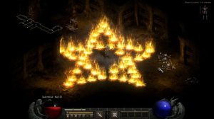 ОГНЕННАЯ ПЕНТАГРАММА В ИГРЕ DIABLO II RESURRECTED
