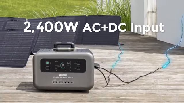 SUPERBASE PRO : THE FASTEST RECHARGE OF ANY POWER STATION | newgadgets