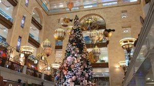 Прогулки по предновогодней Москве. Центральный детский магазин. ЦДМ. Витрины. Елка