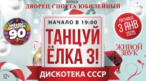г. Воронеж Дискотека СССР 3 января 2025 г