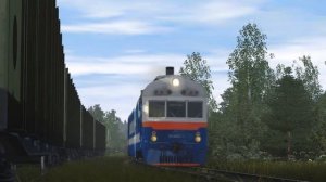 [Trainz 19] Дизель поезд Д1 в лесных закоулках