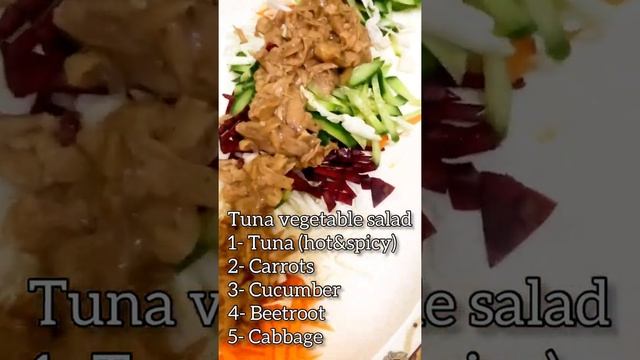 #Tuna Vegetable Salad!Super Delicious/Short Video смотреть онлайн