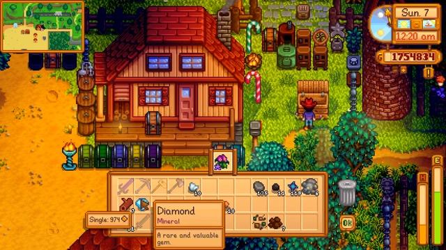 Stardew Valley 1.3 with a few mods - Part 53 - Ladder Locator and Skull Cavern Elevator