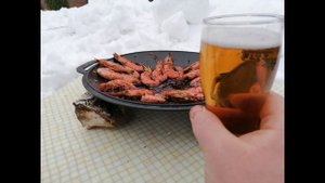 ЖАРЕНЫЕ КРЕВЕТКИ НА САДЖЕ