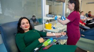 Сотрудники телекомпании «МИР» являются донорами крови уже много лет