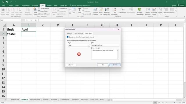 7 bob 4 mavzu  Elektron jadvallar  Elektron Validatsiya qoidalari смотреть онлайн