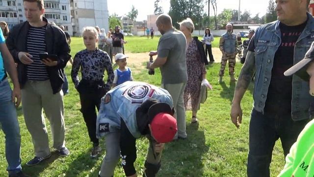 День города Новополоцк 2024. Микрорайон Боровуха-1. Мотосодружество "Полоцкий регион".