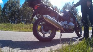 Honda CBF 500 original exhaust sound