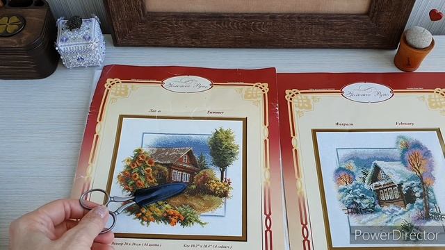 ВЫШИВАЛЬНЫЕ ПОКУПКИ Лампа для рукоделия, Lanarte, Золотое Руно, нити DMC смотреть онлайн