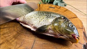 Так можно приготовить любую рыбу. Карп с овощным соусом запеченный в фольге