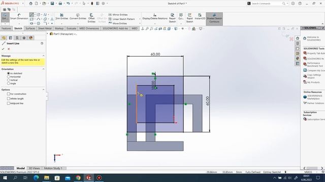 SolidWorks 2022 - Training Exercises Tutorial #11 смотреть онлайн