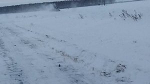 Месим снег. ЗИЛ не идёт. Женька ДРСУшник.