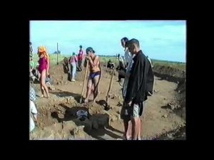 Археологические раскопки.  2000 -е  .. Волгоградская область.