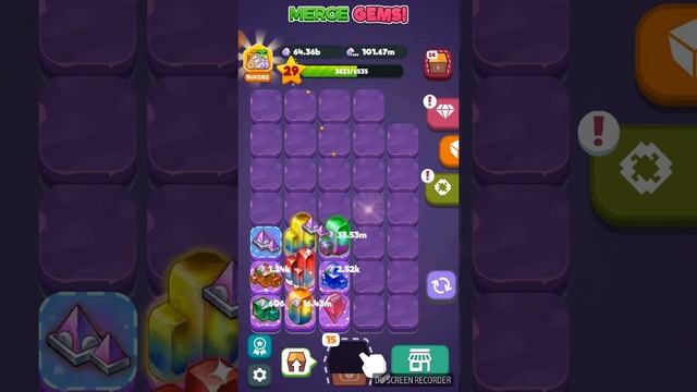 MERGE GEMS! #36: prepare PERFECT PRISM STONE (MOONLAND) смотреть онлайн