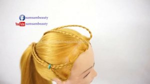 2 Awesome & Easy Hairstyles for Wedding or Function SAMSAM BEAUTY