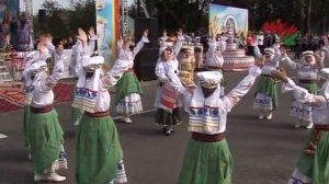 Солигорск. СТК. Дожинки в Кривичах. Шествие и награждение