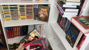ПЕРЕСТАНОВКА на КНИЖНЫХ полках | СКОЛЬКО КНИГ в моей БИБЛИОТЕКЕ 📚❤️