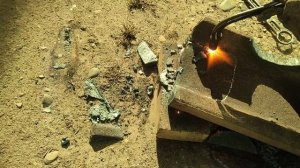 Работа резаком - инжекторным! Режим рельсу железнодорожную ! Учимся резать!