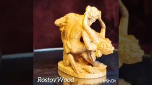 Полнообъемные статуэтки из дерева на станке ЧПУ.Возможности мастера и станка